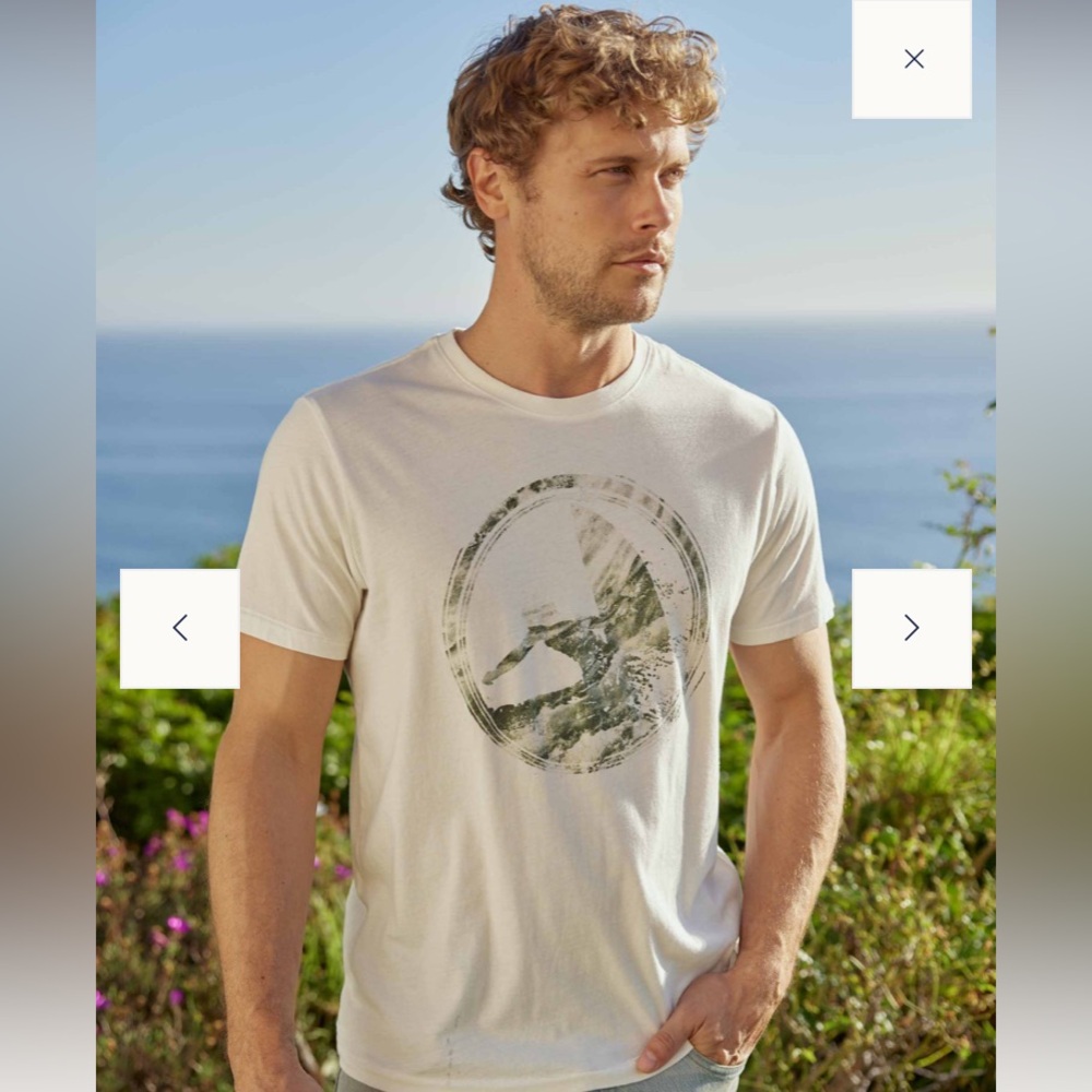 Sol Angeles fatigue onyx surf tee NWT